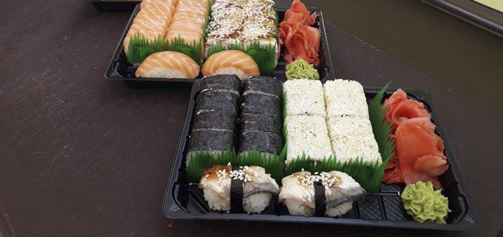 Скидки на доставку суши от «SushiYam»