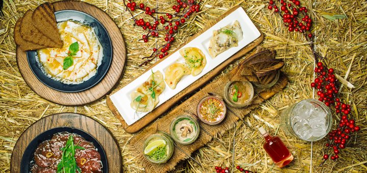 Акция в ресторане-кафе «Prynada Ukrainian Cafe» в Киеве