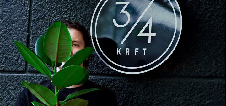 Сучасний інтер&#39;єр в ресторані «3/4» в дніпрі. замовити по знижці