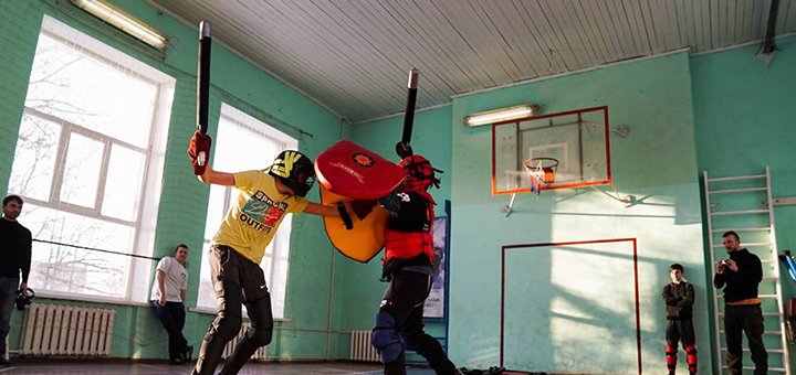 Відвідування тренувань з боїв в обладунках в «князь»