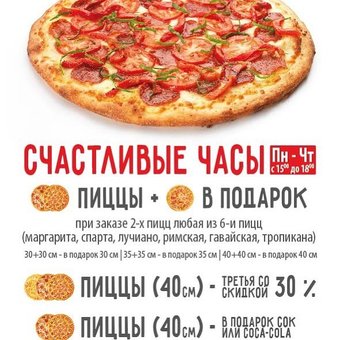 Акція «Щасливі години»